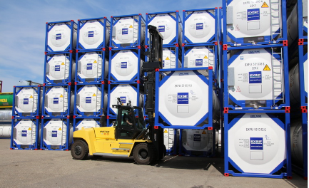 Chemical and hazardous goods logistics, especially ISO Tank transportation